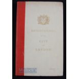 World War II - Reconstruction in The City of London 1944 - sub titled "Report Improvements and
