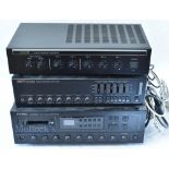 3x DJ / Music Amplifiers features Eagle public address amplifier Inter-M PA2000 public address