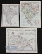 India - Antique Maps of India features Hindoostan by T Kelly c1841, example by Meyers c1895, and