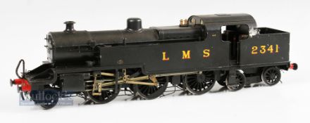 O Gauge Electric Finescale LMS 2341 Stanier Locomotive 2-6-4 Model railway possibly made by Kenard