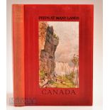 Canada by J T Bealby 1909 88 page book, but with 12 attractive multicoloured plates taken from