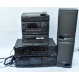 Music Stereo Cassette Decks and Cd Player- features SONY TC K677ES Stereo Cassette Deck, a TEAC V-