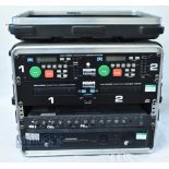 KAM KCD 800 CD Graphics Karaoke System and Samson Servo 260 Studio Amplifier 130 Watt Stereo, with