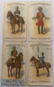 India - Collection of 4x original British Indian army Cigarette Cards showing Sikh regiments