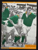 Rare 1980 British & Irish Lions to South Africa Rugby Programme: Issue produced, published &