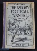 The Rugby Football Annual 1936-37: The usual small format and highly informative issue with