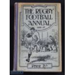 The Rugby Football Annual 1936-37: The usual small format and highly informative issue with