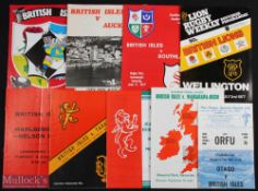 1977 British & Irish Lions in New Zealand Rugby Programmes (9): To include the issues from games