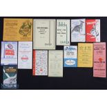 1951 South African In & Out Rugby Tour Booklets etc (13): Springbok Tobacco, signed Hannes Brewis,