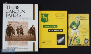 1906/1956 South Africa Springbok Special Rugby Selection (3): Lovely lot, a copy of the