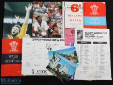1954 Wales Rugby Trio and Inaugural 1987 RWC Rugby Programmes (5): Nice Welsh away at Ireland (