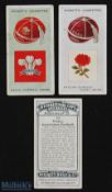 1920s Rugby/Football Cigarette Cards from Hignett's (3): Depicting the caps of Welsh Football Union,
