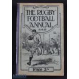 The Rugby Football Annual 1934-35: The usual small format and highly informative issue with