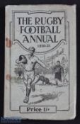 The Rugby Football Annual 1930-31: The usual small format and highly informative issue, staple rust,