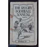 The Rugby Football Annual 1930-31: The usual small format and highly informative issue, staple rust,