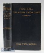 Rev Marshall Famous Rugby Book: Beautifully preserved 1st edition of the indispensable Rev Frank's