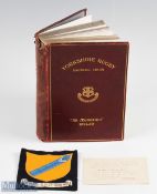 Famous Scarce WW1 Rugby 'In Memoriam' Volume etc (3): The iconic, much sought-after 578pp 1919