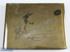 Magnificent and rare 1906 South Africa Rugby Book by E J L Platnauer titled 'Souvenir of the