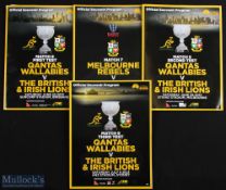 2013 British & Irish Lions to Australia Rugby Programmes & Tickets (8): Issues from the game v