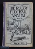The Rugby Football Annual 1937-38: The usual small format and highly informative issue with