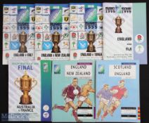 1991/1999 RWC Rugby Programmes etc (7plus): 1991, Scotland v England Semi-Final & England v NZ in