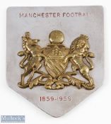 1959 Manchester RFC Crested Metal Car Radiator Badge: With elaborate Club crest, named & dated below