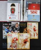 2010/11 Great Wales Rugby Programme Collection (20): 3 of 4 Autumn tests 2010 (Australia missing),