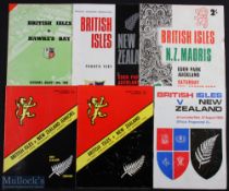 1966 British & Irish Lions in New Zealand Rugby Programmes (6): Including the matches against