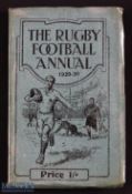 The Rugby Football Annual 1929-30: The usual small format and highly informative issue, outer