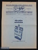 1962 British & Irish Lions v Western Province Rugby Programme: Lions won 21-13. W Province issue