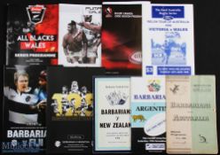 1948-2016 Big Rugby Games for the Barbarians at home and Wales Overseas (9): The issues from Baabaas