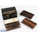 Angler's Float Winder Compendium housed in original case with small selection of quill floats,