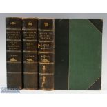1862 The Illustrated Natural History 3 Volumes - Volume I: Mammalia, Volume II: Birds, Volume III: