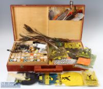 Unnamed custom built Fly Tyers Wood Case - 23.5