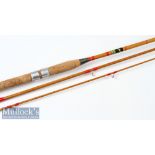 Whole and split cane Coarse Rod: Allcocks Super Wizard whole cane and split cane rod-11ft 3pc with