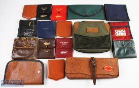 A collection of Terminal Tackle Cases consisting of 4x fish hook case; 9x hook to nylon and cast