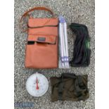 Reuben Heaton fishing scales 8lb - the ever-ready scales in original carry case with tripod stand