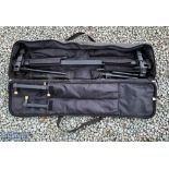 Ron Thompson 3 Rod Pod and Rod Rest, in original zip case