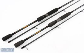 2x Drop Shot Rods features E-Sox Dropshot 7'6" 2pc 2.3m, 4g to 16g, with Fuji reel fitting, together