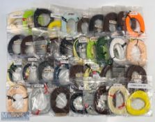 35+ Mille End Fly Fishing Lines, a mixture of unused lines still in retail bags, old shop stock
