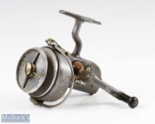 Hardy Alnwick Altex No 2 MkII Fixed Spool Reel with full bail arm, LHW, loss of surface wear, runs
