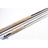 Marcus Warwick Uppingham England, No 154541 The Diplomat, carbon Fly Rod, 15ft 3pc line 9#, 26"