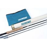 Sage SP 696-3 Durascrim Graphite IV Fly Rod, 9ft 6", 3pc, line 6#, lined butt rings, double