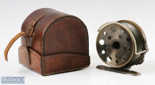 Fine, scarce and early Hardy Bros c1891 1st Model Perfect 3 ¼" fly reel appears with Bickerdyke