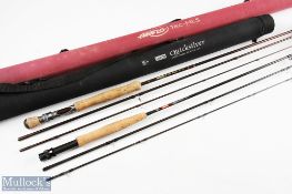 Airflo Tel-HLS Carbon fly rod High Line Speed 10'6" 3pc line 7/8# alloy double uplocking reel seat
