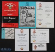 Wales/NZ 1980 etc Signed Programmes & Ephemera (8): Norman Fender, as an old Cap from 50 years