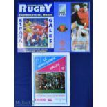 1994 Wales Overseas Rugby Programmes (3): Harder-to-find trio, v Portugal and v Spain in RWC