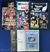 1945-1993 NZ inc Kiwis XV Special Rugby Programmes (5): Scarce London v the Kiwis (NZ Army XV, White