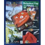 Big Match Rugby Programmes/Tickets (9): 2005 British & I Lions v Argentina (Cardiff, w/tkts for game
