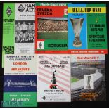 Selection of Inter-City/UEFA Cup finals to include 1955 London v Frankfurt, 1974 Tottenham Hotspur v